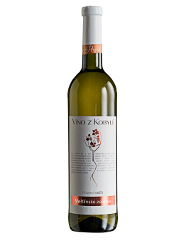 Víno z Kobylí Veltlínské zelené pozdní sběr